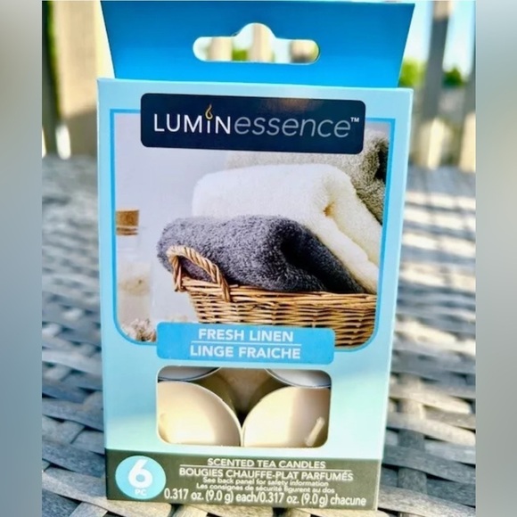 Rare Blue Pearlescent Glass Votive Tea Light Candle Holder FREE CANDLES!…​ - Picture 7 of 9